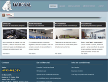 Tablet Screenshot of marcval.ro